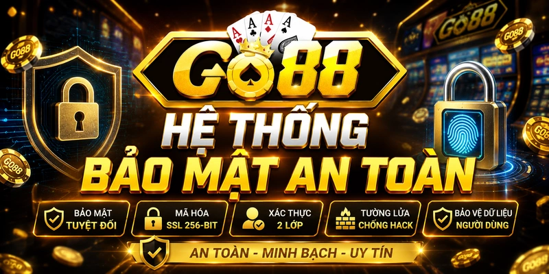 Hệ thống bảo mật an toàn đa tầng bảo vệ người chơi.