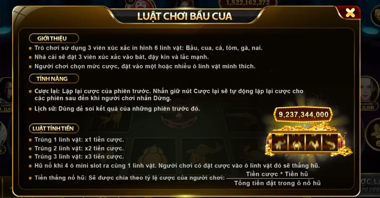 Trải Nghiệm Bầu Cua Tại Go88 Đỉnh Cao Với Tỷ Lệ Ăn Thưởng Cực Khủng