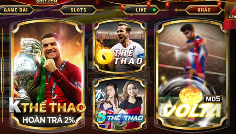 Chinh Phục Đỉnh Cao Cùng Sảnh K Thể Thao Tại Go88 Đẳng Cấp Nhất