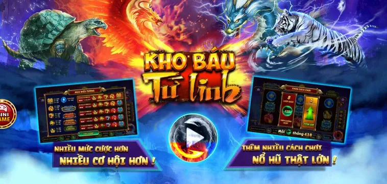 Nổ Hũ Kho Báu Tứ Linh Tại Go88 Cuộc Phiêu Lưu Săn Thưởng Đỉnh Cao