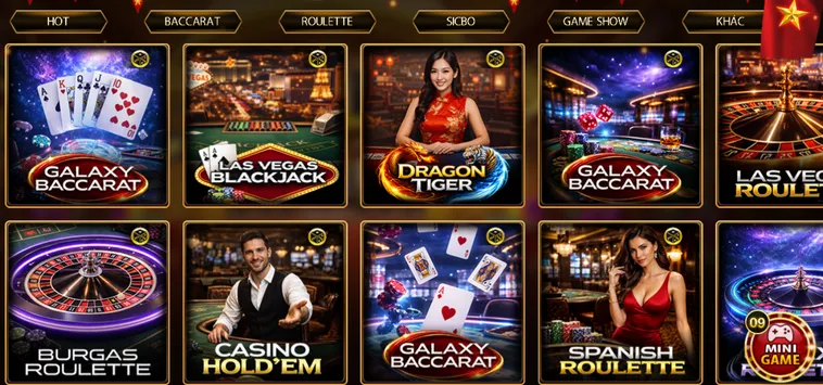 Kho Trò Chơi Khổng Lồ Tại LiveStream Casino Go88 Đỉnh Cao Sống Động Nhất