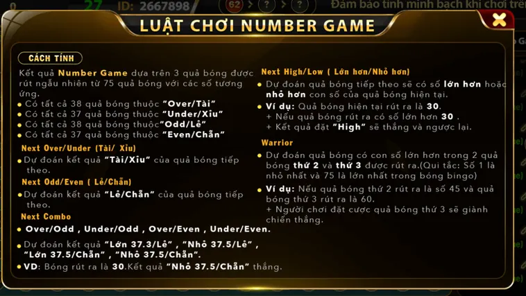 Chinh Phục Siêu Phẩm Number Game Tại Go88 Đỉnh Cao Đầy Kịch Tính